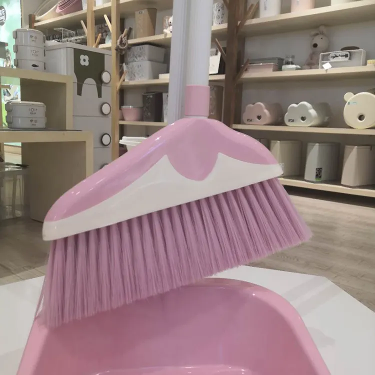 Factory Price Household Plastic Broom And Dustpan Set