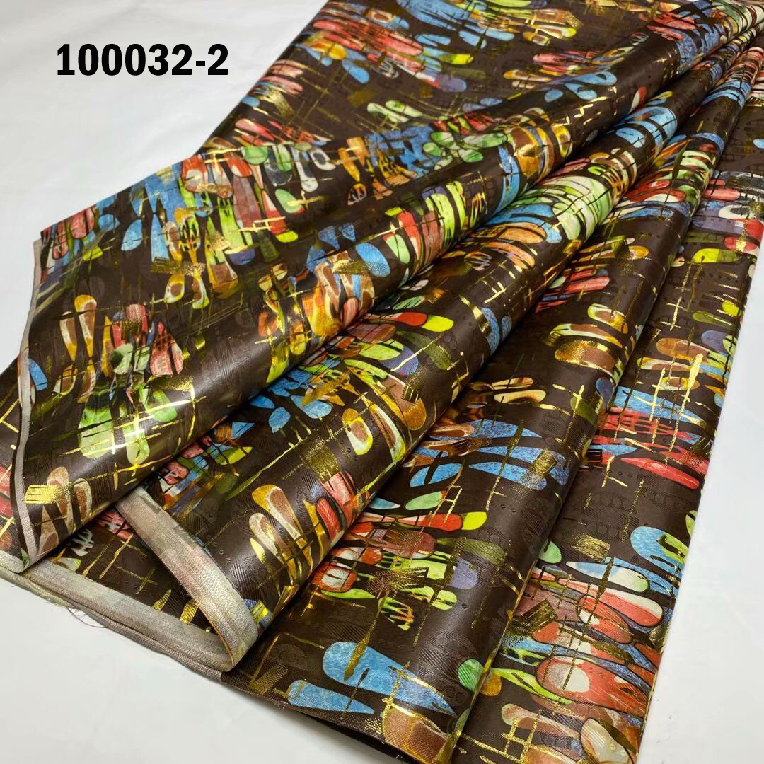 Mix-color african men clothes embossing print african bazin riche guinea fabric jaquard brocade