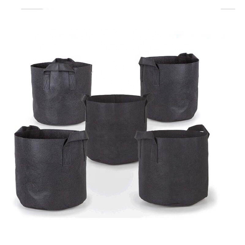 Bolsas de cultivo 1/3/5/7 Gallon organic planting Bag Mushroom strawberry potato Planter bags Garden Felt Fabric Plant Grow Bags