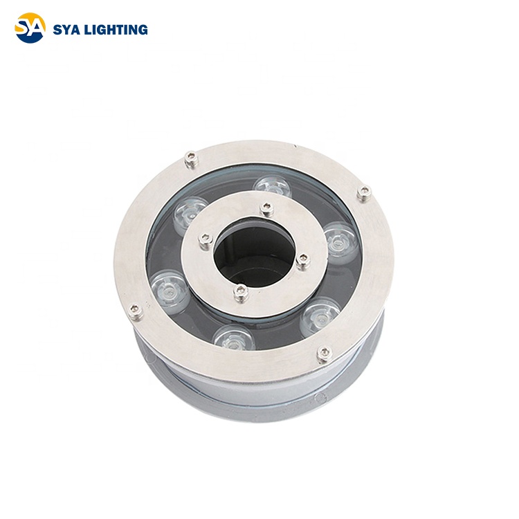 SYA-502 316L Stainless Steel DC24V IP68 waterproof Full Color RGB/ RGBW outdoor DMX512 floating led fountain light