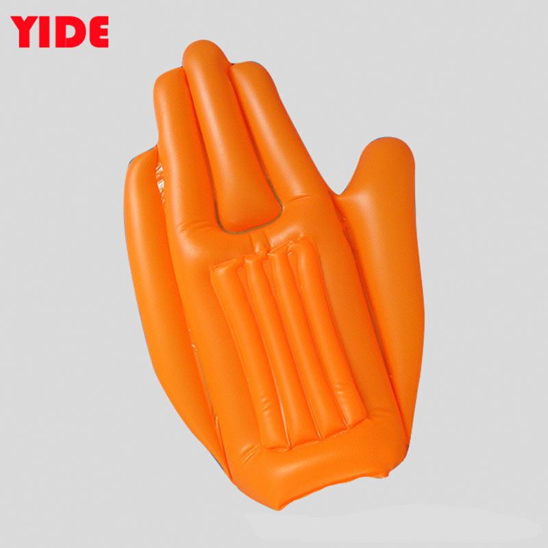 Advertising giant inflatable hand with customize logo printing