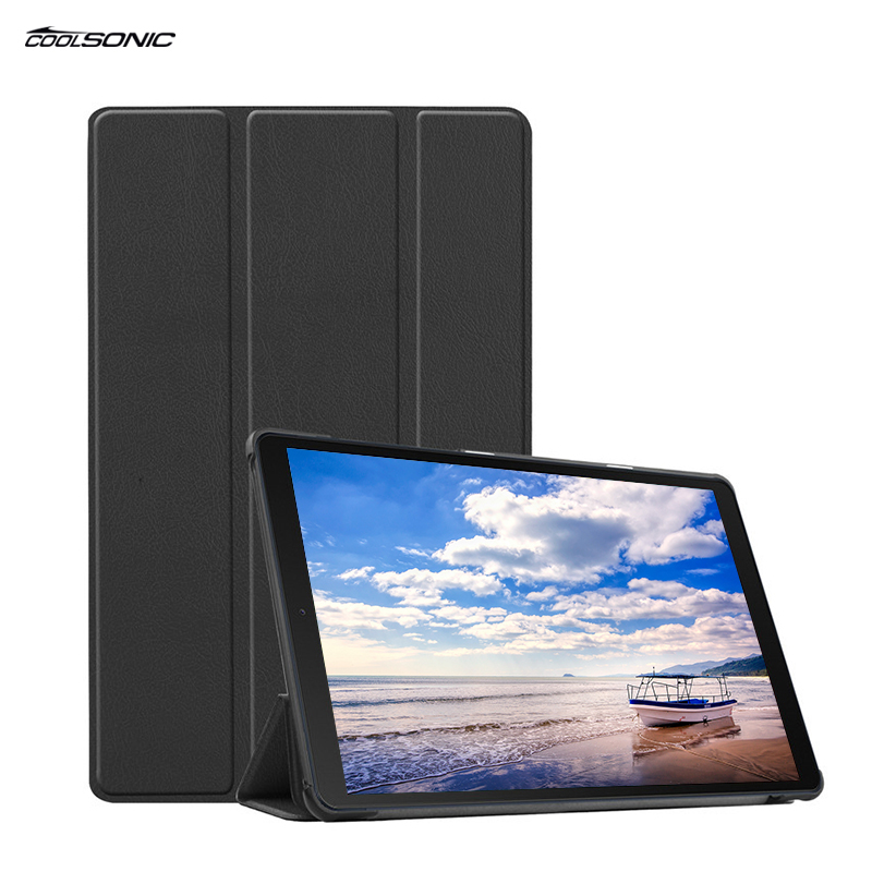 Чехол для планшета из ПУ кожи для samsung Galaxy Tab A7 10,4 дюйма T500 T505, кожаный чехол тройного сложения для Samsung Galaxy, чехол для планшета, ПК
