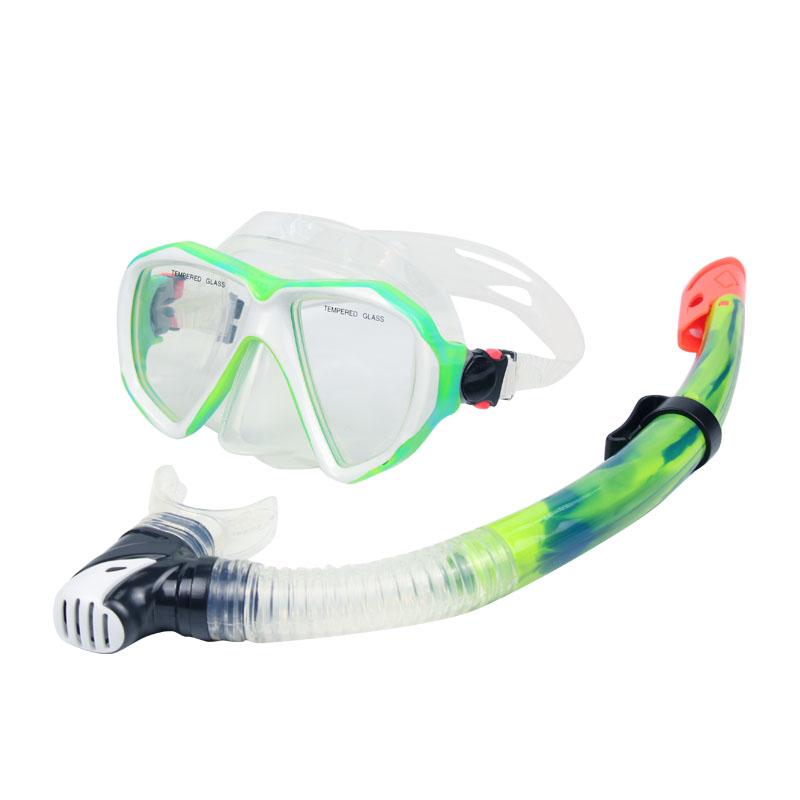 Hot Selling Diving Full Face Snorkel OEM Frame Band Packing Pcs Design Feature Patent Lens Material Origin GUA