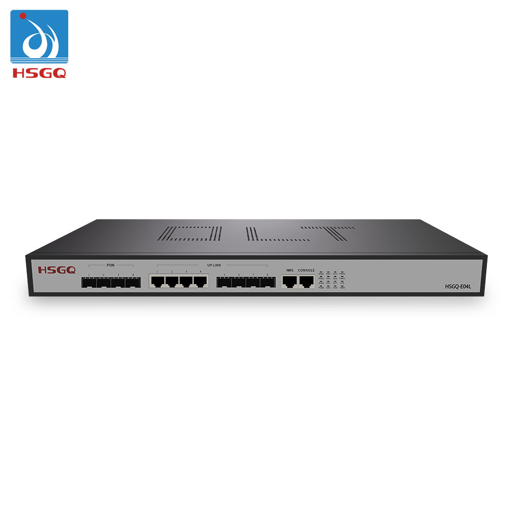 FTTH Оптический линейный терминал, 4 порта epon mini OLT HSGQ, совместимый с huawei zte ONT, дешевый OLT