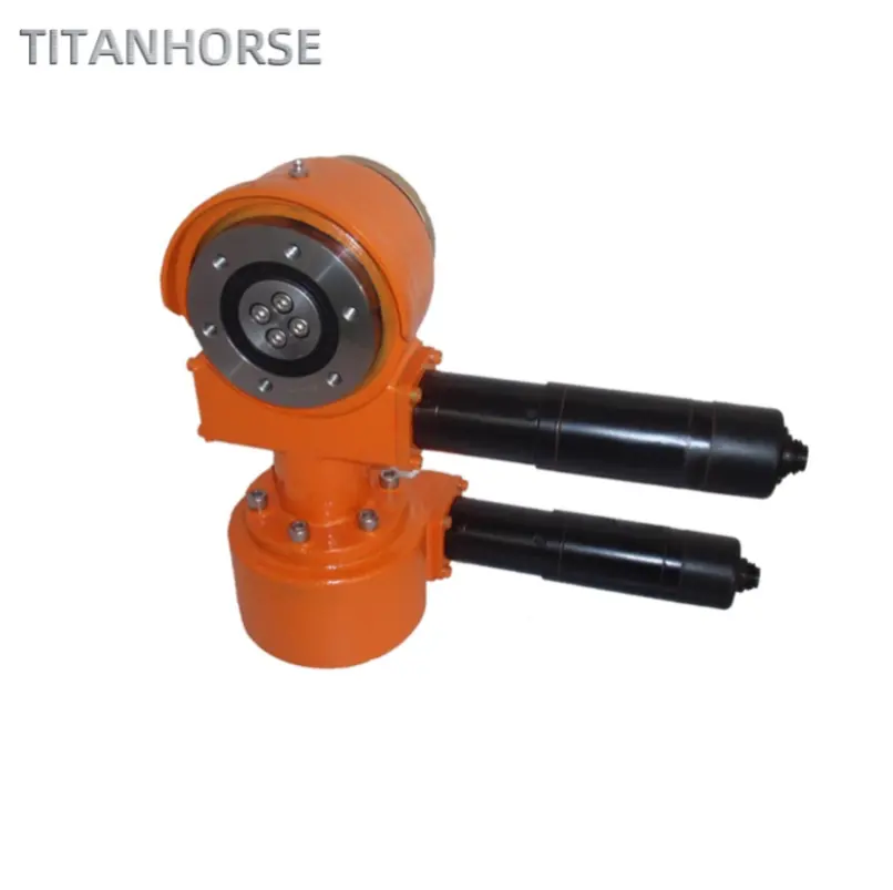 Two axis 7'' slewing worm gear for solar tracking system