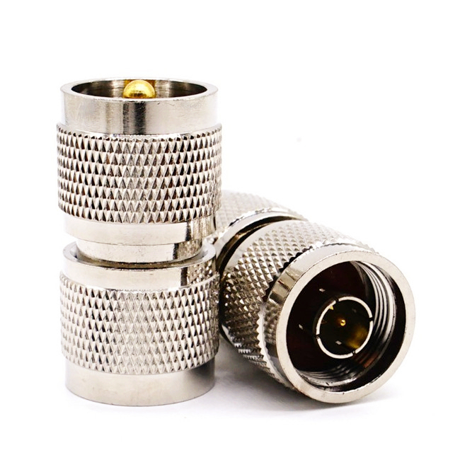 N Type Male Plug to UHF PL259 Male Straight RF Coax Adapter Connector Convertor