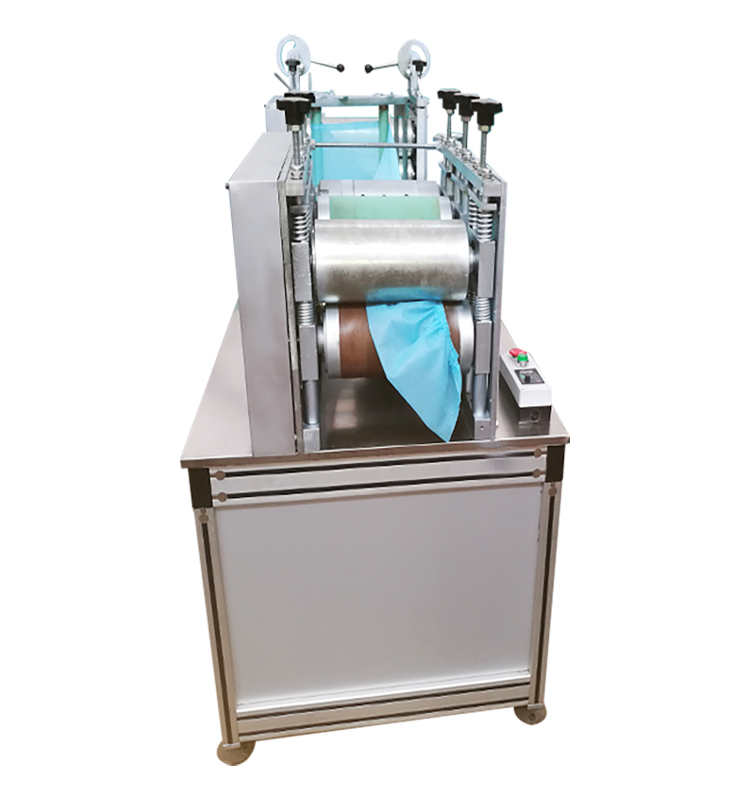 High Speed Full Automatic Medical Non Woven Disposable Shoe Cover Making Machine