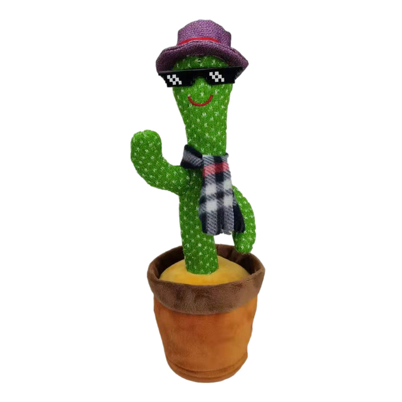 With Battery 120 songs with uniform 2021 Hot Selling Talking Singing Dancing Cactus