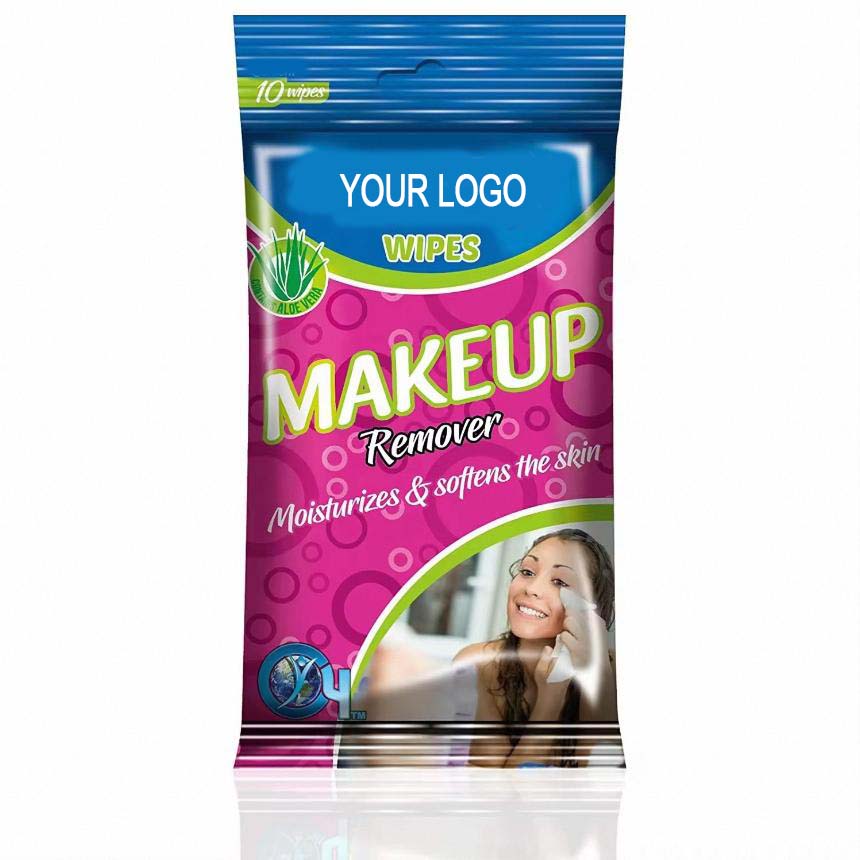 100% organic custom oil free cleansing face mini wipes private labeling makeup remover wipes