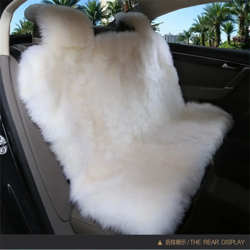 China factory custom front seat felt car organizer sheepskin seat cushion