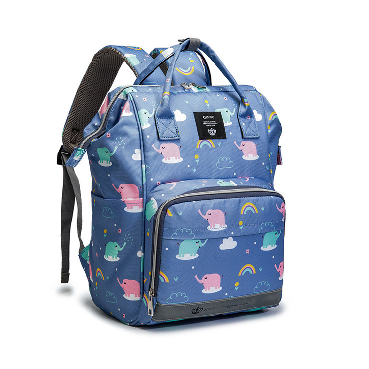 water resistant baby backpack diaper bag usb with changing station