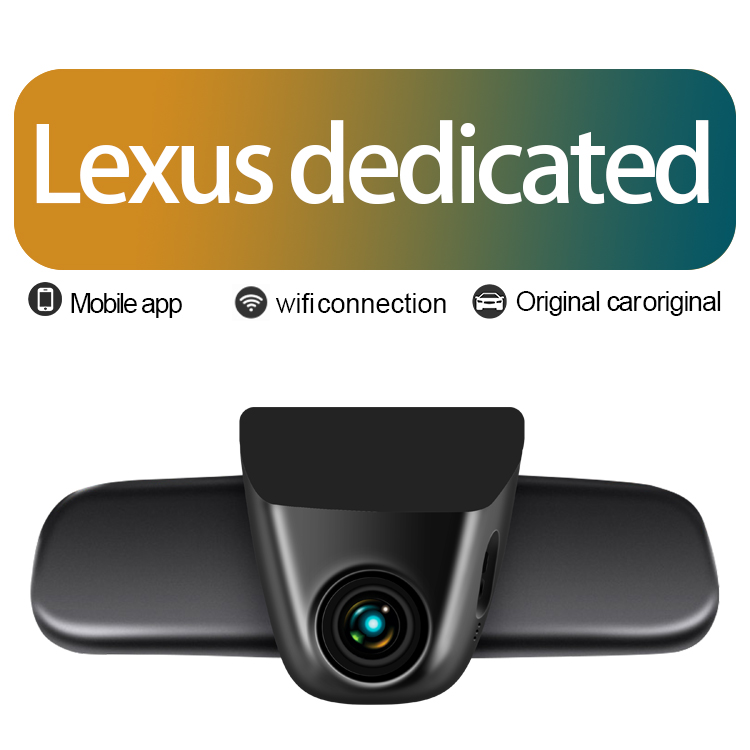 Holroadx Wifi 1080p 4K HD скрытое приложение G-сенсор GPS ночная версия Автомобильный видеорегистратор для Lexus NX RX UX LX ES