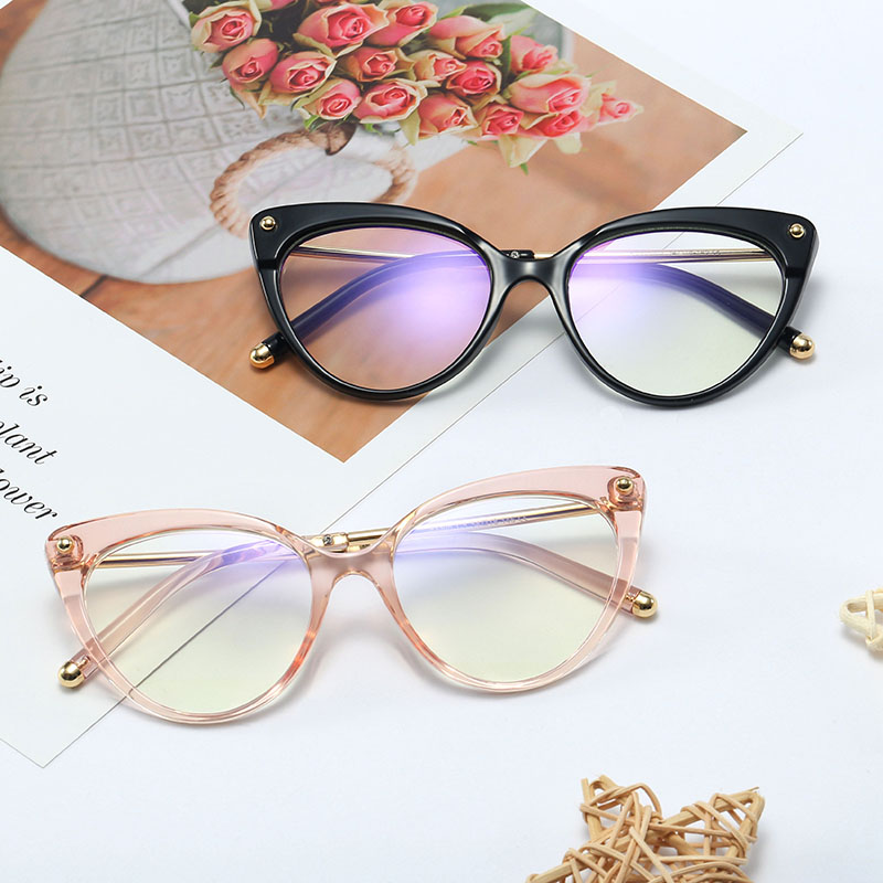 Buy China Luxury Cat Eye Cateye Uv400 Custom Logo Girls Female Ladies Woman Wholesale Brand  Womens Designer Glasses/