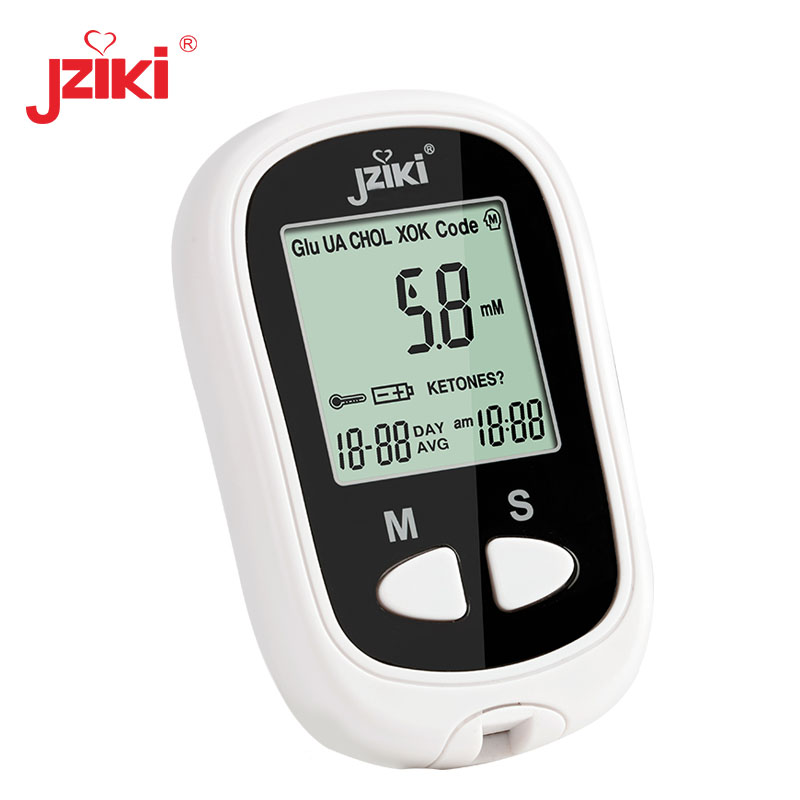 Blood Glucose Meter diabetes testing kit with Test Strips and Lancets to monitor sugar