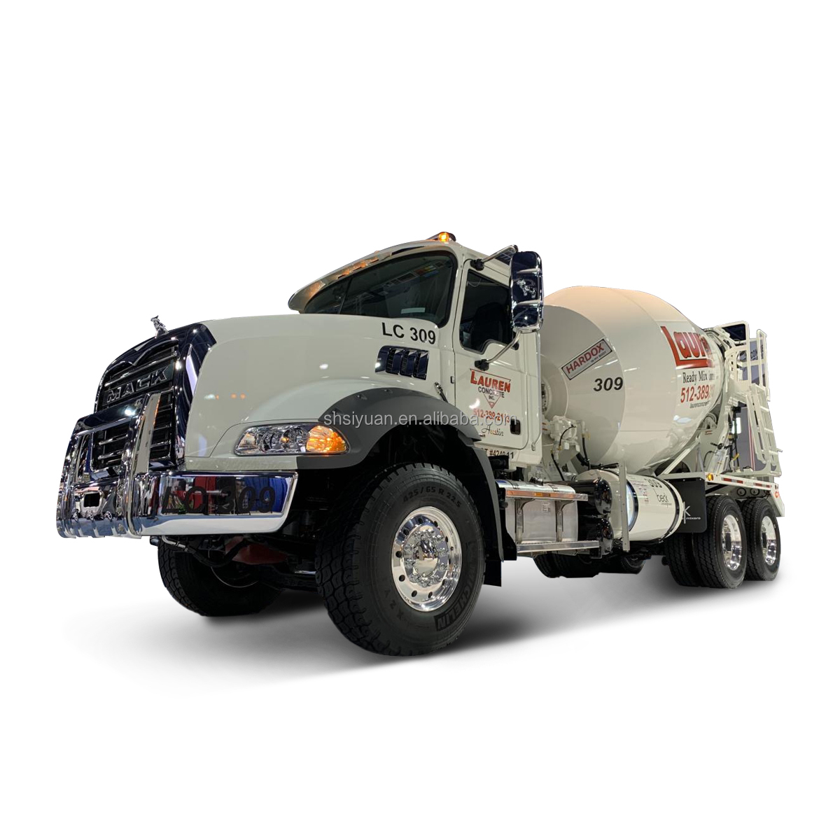 black/white custom logo of mudflap for cargo truck