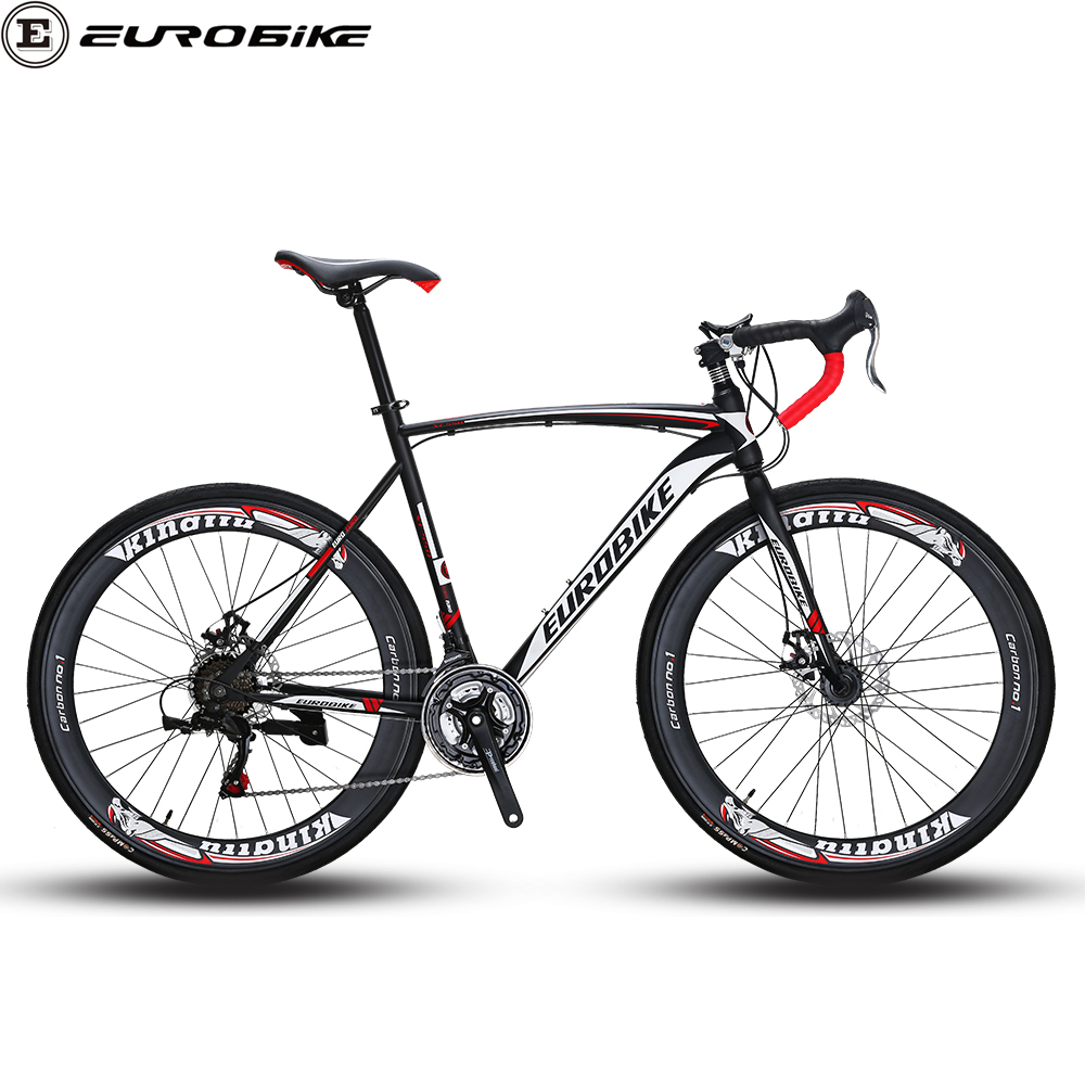 Eurobike XC550 700C 21 скорость гибридный велосипед спица колесо 48 см 54 см дорожный велосипед двойной дисковый тормоз