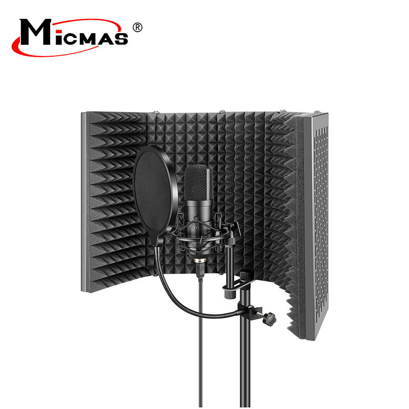 Micmas ROCKSHIELD 5 большой Студийный микрофон изоляция поп Экран Ветра