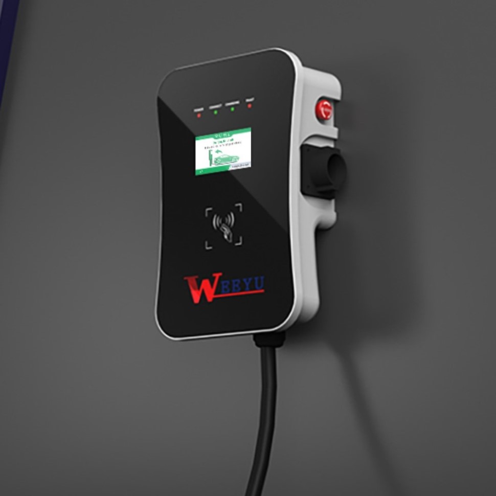 SAE J1772 EV зарядная станция Wallbox 11 кВт зарядное устройство для автомобиля EV