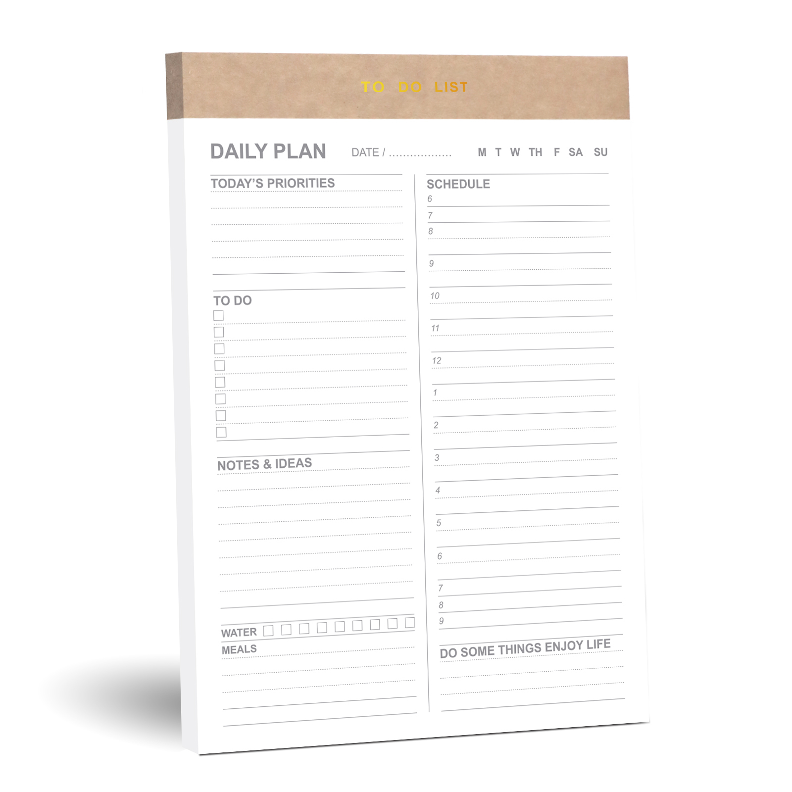 Богатый запас Новый дизайн блокнот Memopad планшет, чтобы сделать список/Расписание ваше время Холодильник стикер магнит