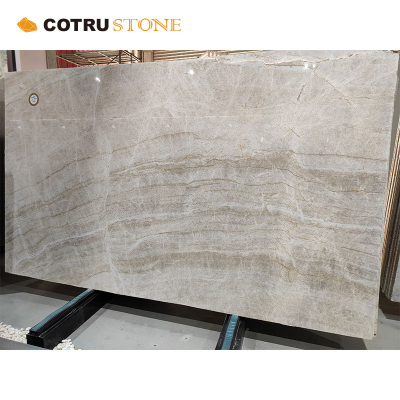 Brazil Natural Quartzite Kitchen Dolomite Countertops Taj Mahal Stone Slabs Hone Marble Vanity Furniture Design