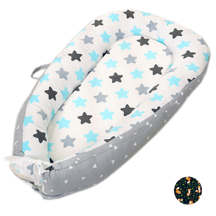 Famicheer BSCI free sample baby nest xxl grey inflatable baby play nest