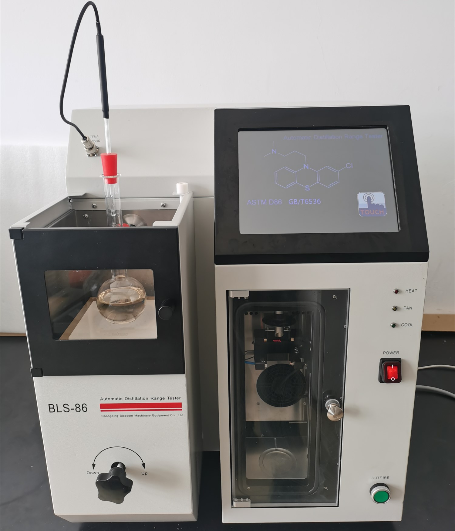 Аппарат для дистилляции топлива автоматический блок дистилляции ASTM D86