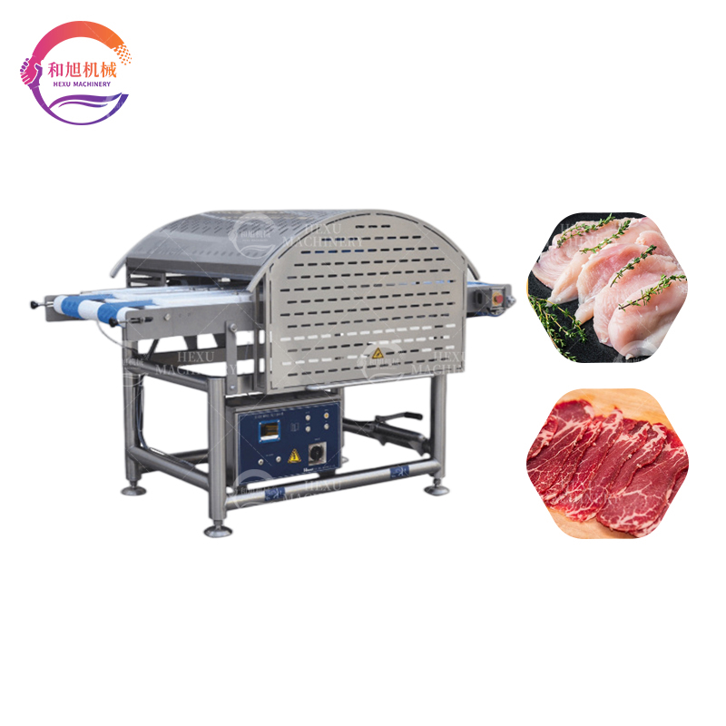 Commercial Meat Slicing Machine Horizontal Meat Slicer Chicken Breast Fillet Machine Salmon and Bacon Meat Slicer