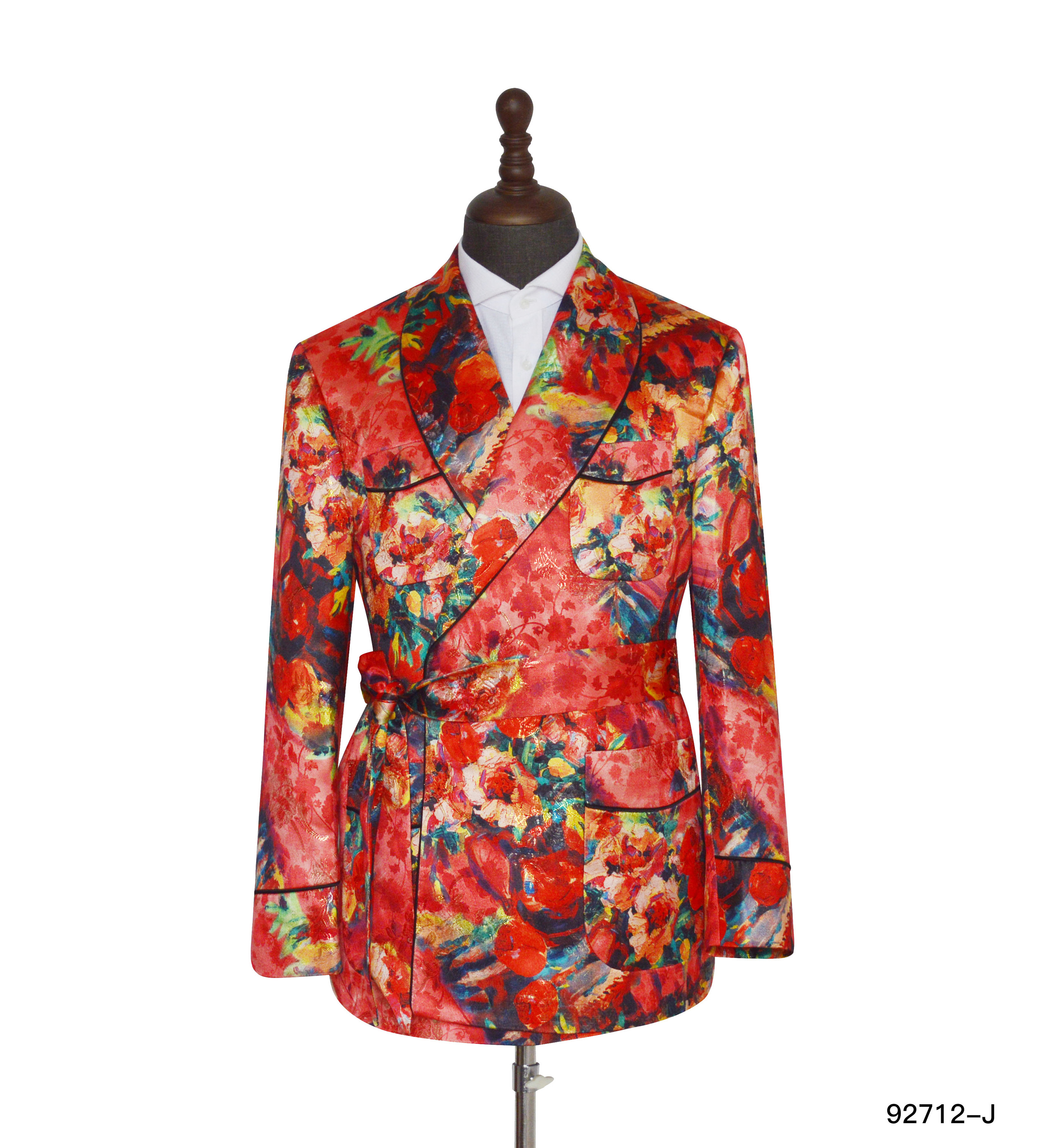 New Season Red Jacquard Men Wedding Suits Set for Men
