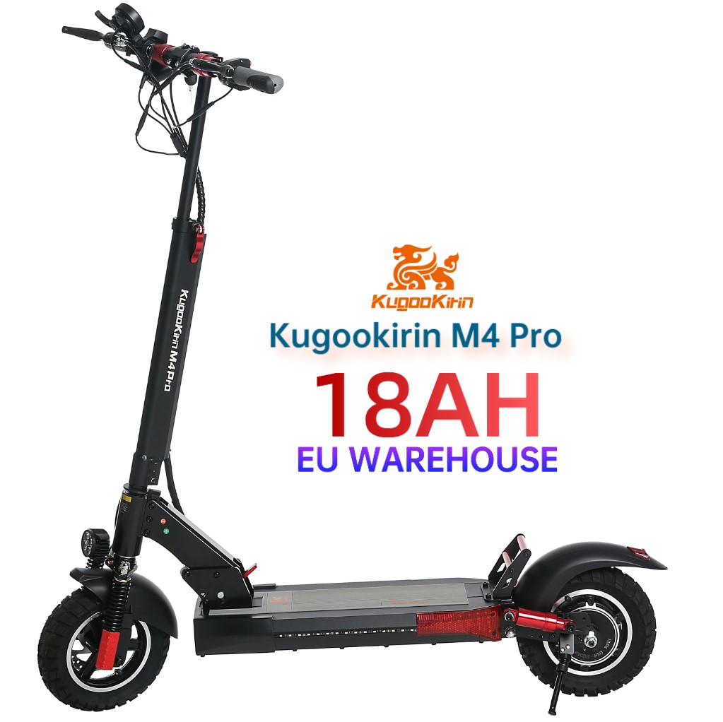 Электрический скутер kugoo m4 pro 18 Ач 2022, доставка из ЕС, kugoo kirin m4 pro e m4 с сиденьем для взрослых, kugookirin m4pro