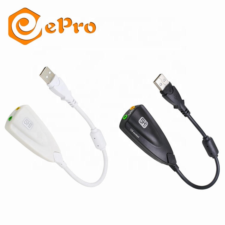 Внешний usb-звуковой интерфейс USB к 3,5 мм аудио стерео микрофон адаптер конвертер 7,1 канальный звук наушники с микрофоном динамик