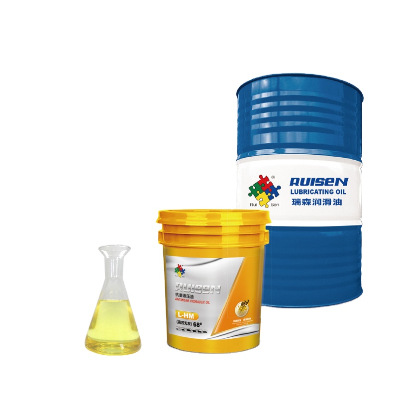 RUISEN Brand manufacturer L-HM HM46 ashless anti-wear hydraulic oil