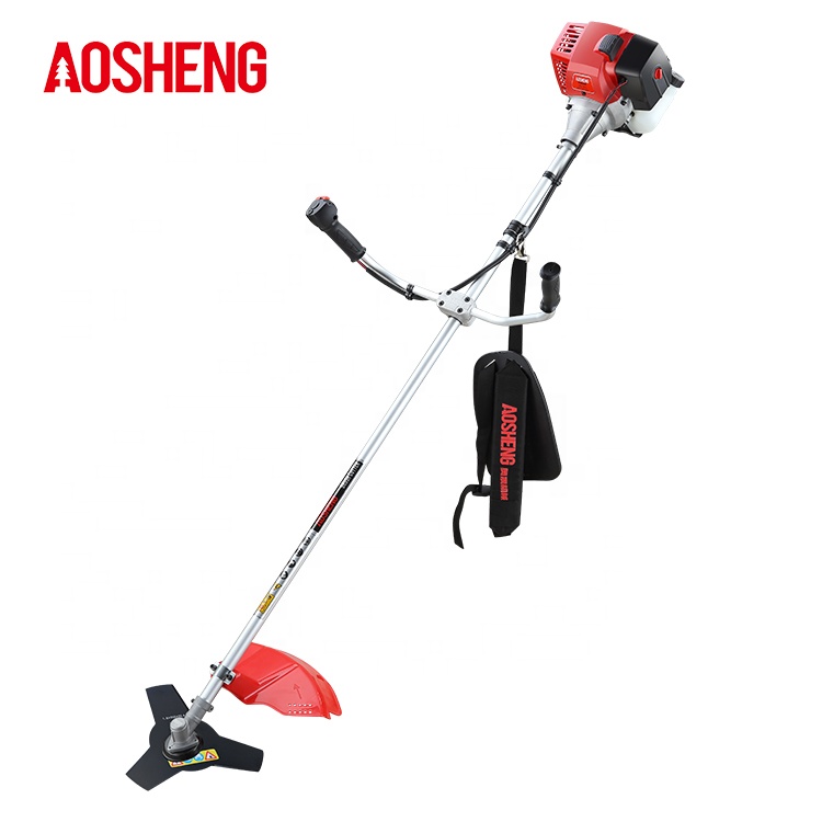 AOSHENG высокая производительность, работающая на бензине, кусторез лезвие 52cc кусторез бензин триммер травы