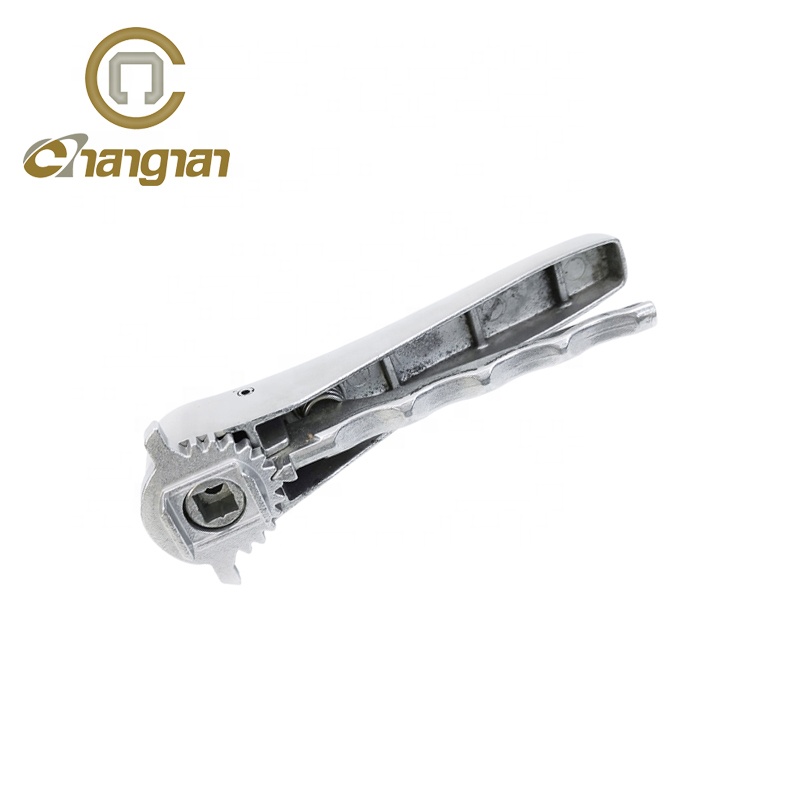 Sanitary stainless steel multi position handle for butterfly valve