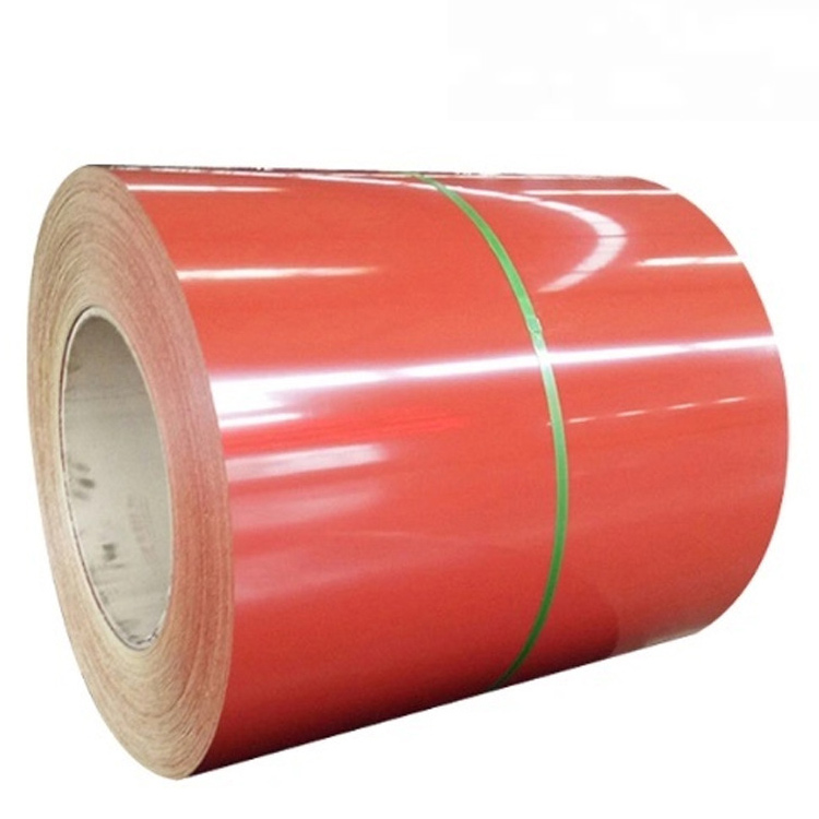 Hongshuo Customized 3003 3004 Color Coated Aluminum Coil 0.24-0.3mm 5052 H 32 Prepainted Aluminum Coil Stock 6061 6063