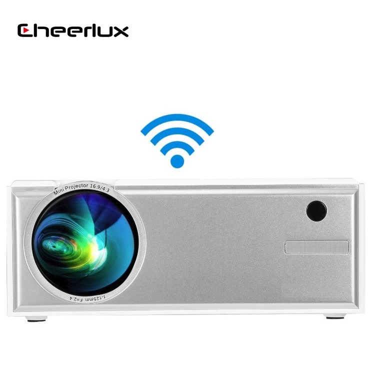 Miracast проектор HD Смарт видео WIFI ЖК светодиодный мультимедийный проектор домашний кинотеатр Мини проектор