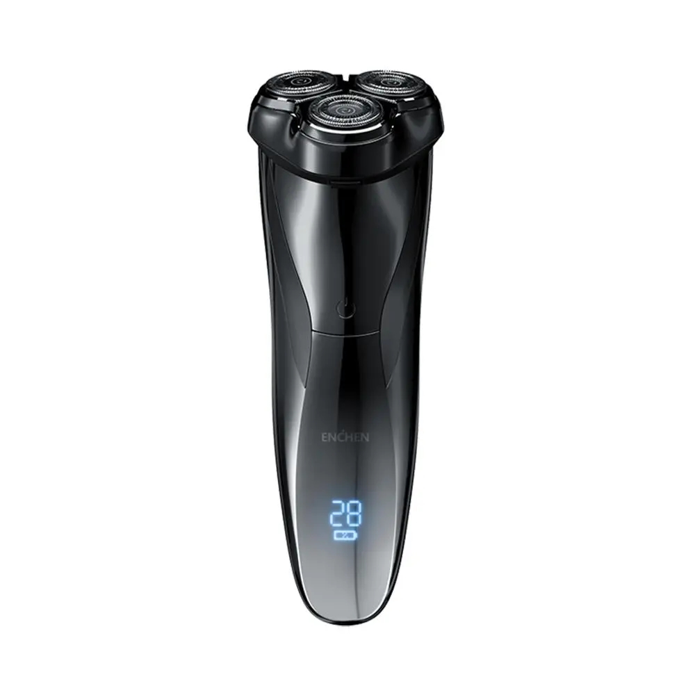 Последняя версия enchen BLACKSTONE 3 PRO, электробритва со съемным беспроводной IPX7 водонепроницаемого типа C для мужчин