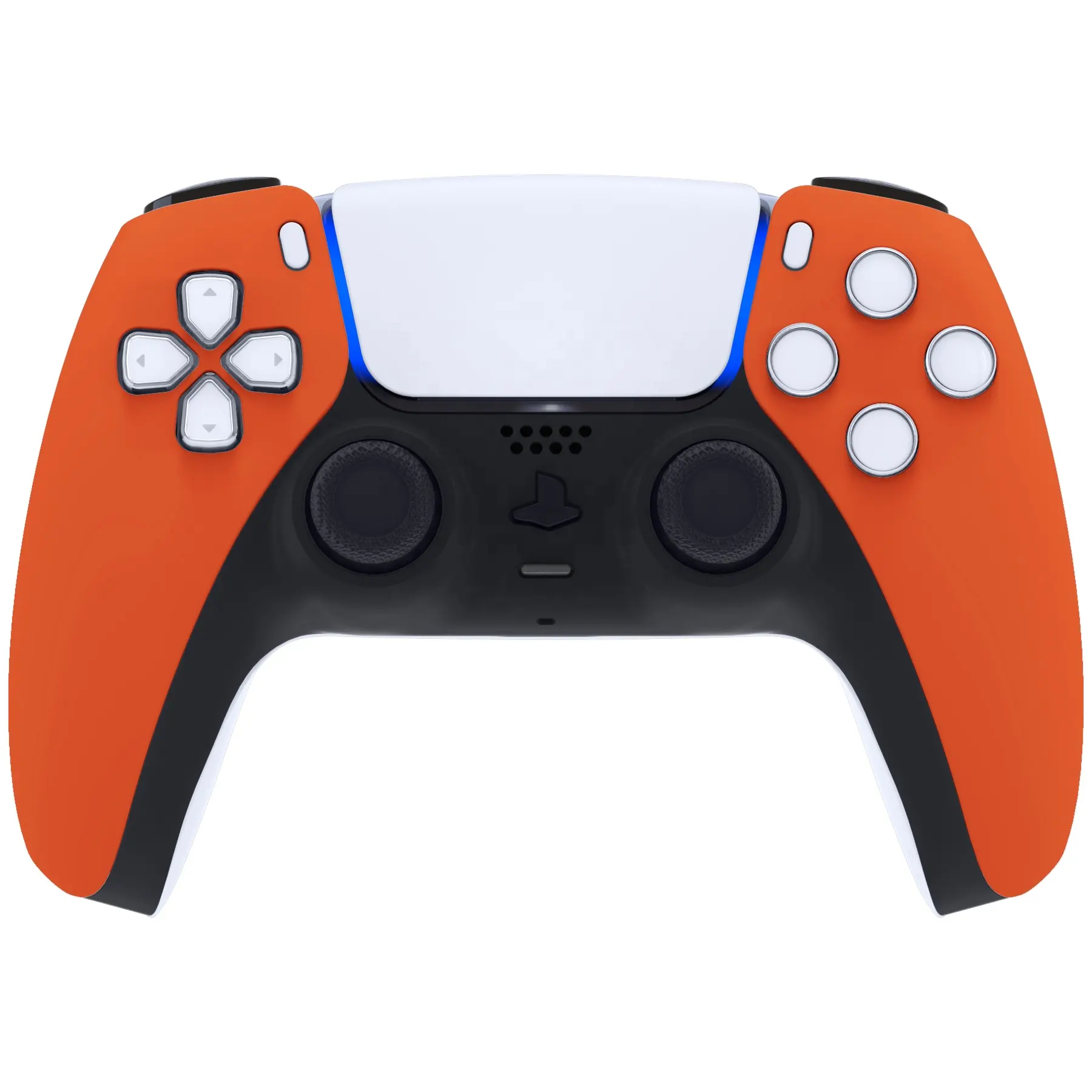 ExtremeRate Soft Touch Bright Orange Replacement Housing Shell For playstation 5 PS5 Controller