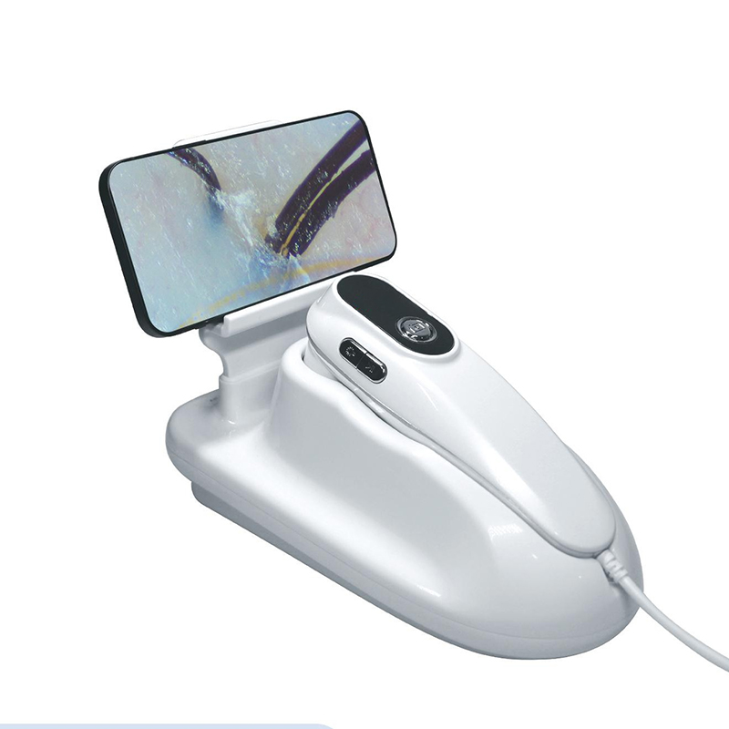 Улучшенный анализатор кожи 50x/200x, Usb-детектор кожи головы, микроскоп для тестирования волосяного фолликула, умная цифровая Лупа