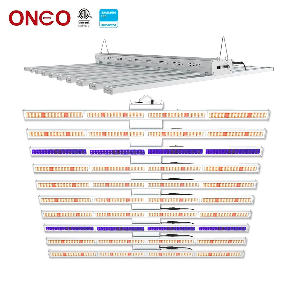 Oneo Nalite ETL перечислен 800 Вт Bluetooth App управление растет свет с полным спектром для растений парниковых