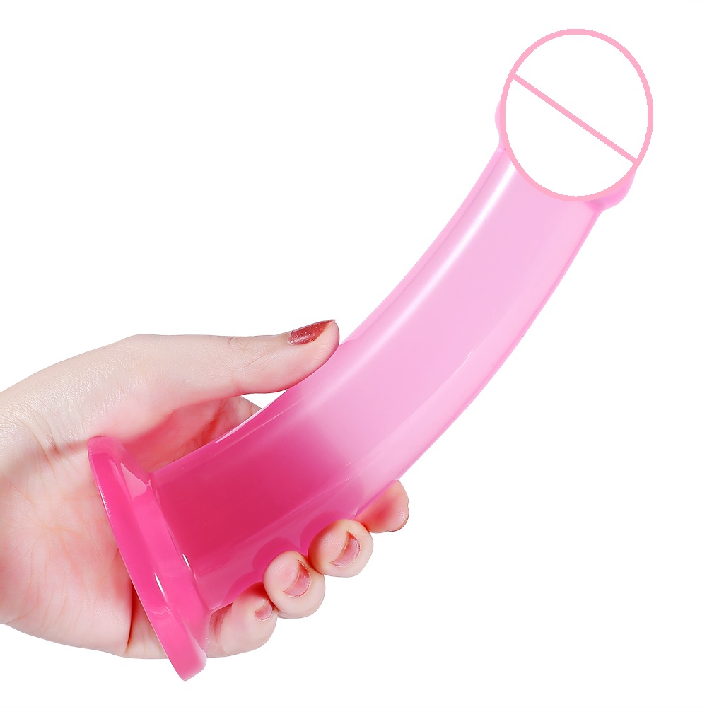 Female Anal Dildo Wear Masturbation Device Sex Supplies Sucker Pink Anal Plug Gay Anal Sex For Men