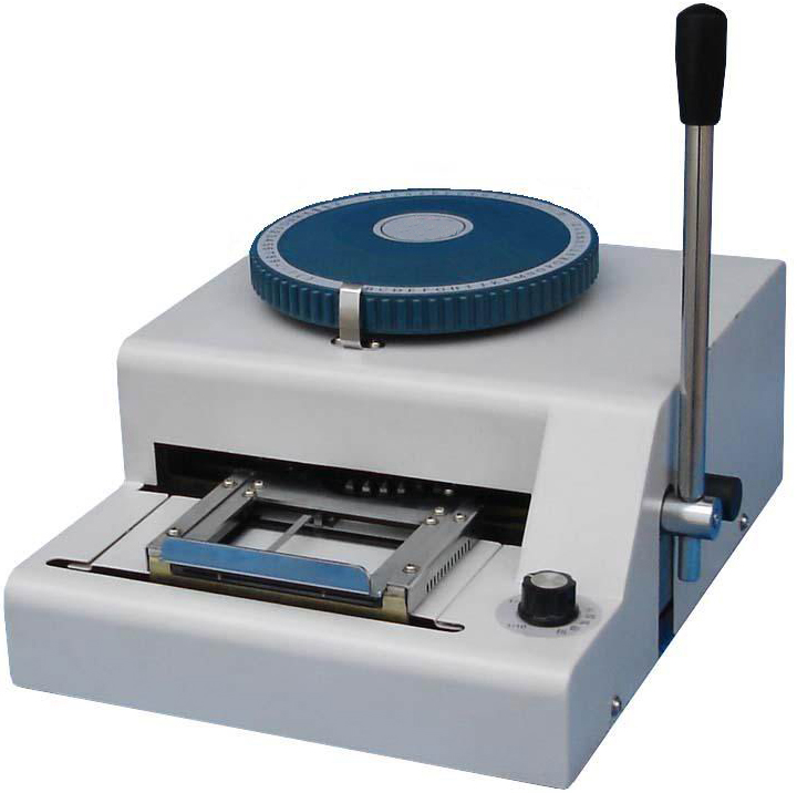 MD-11 Manual PVC card embossing Indenting machine