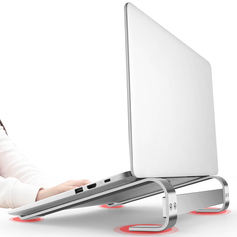 Amazon Hot Sale Premium Metallic Laptop Stand Hot Item Portable Laptop Holder Stand