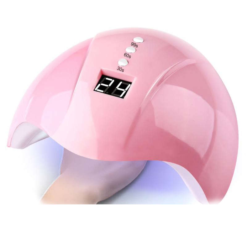 CE Certification Nail Dryer LED UV Lamp 24W For All Gels 12 Leds UV Lamp for Nail Machine Curing 30s/60s/99s Timer nail drill