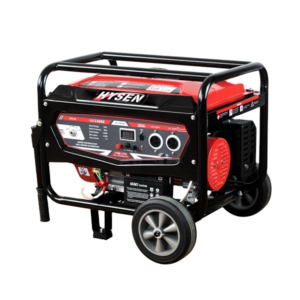 Новый продукт горячий продавать 2. Тестируя 5hp/3000 РПМ электрический генератор бензиновый генератор для домашнего использования
