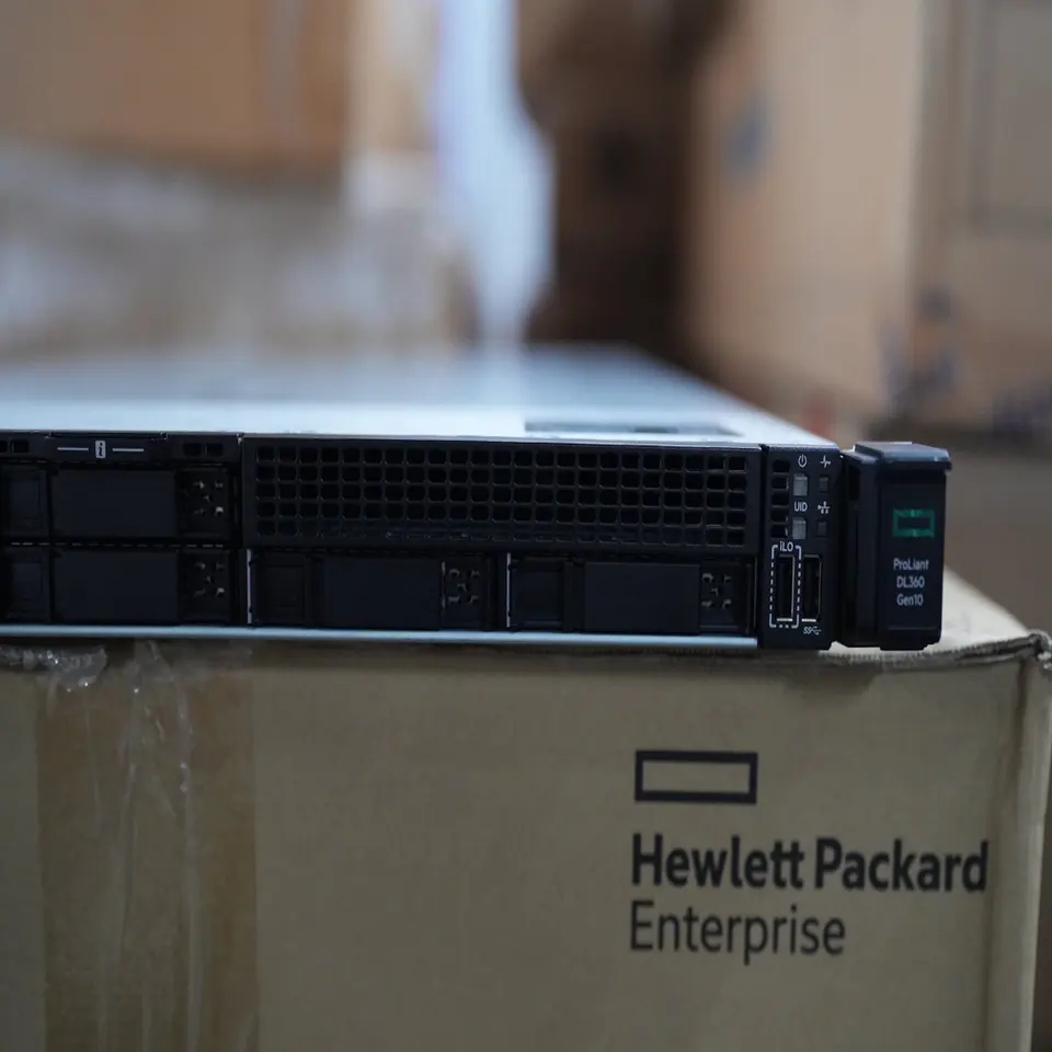 Серверный компьютер, самый продаваемый HPE сервер 1U, HPE DL360 GEN10 hpe dimm