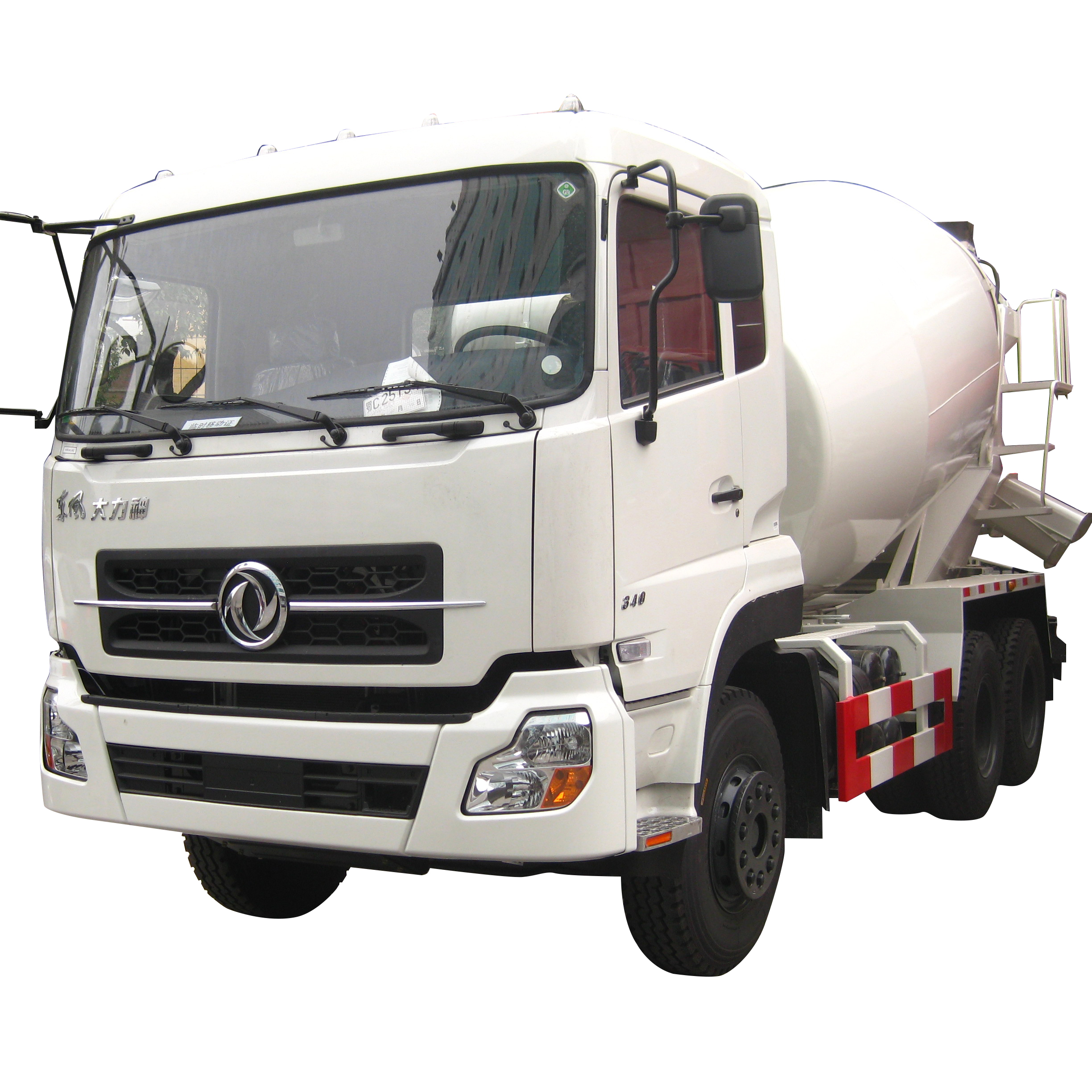 Dongfeng concrete mixer truck 6x4 traction with 8cbm or 9cbm tank