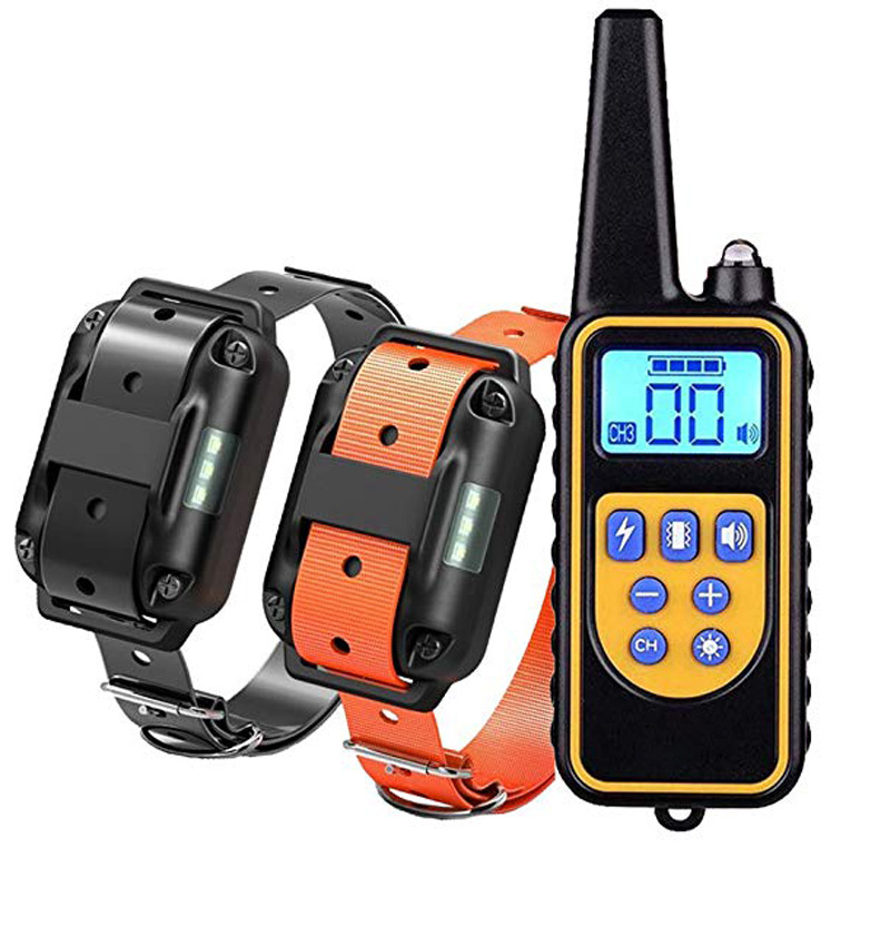 Best Selling Items 2019 Remote Dog Bark Electric Training Collar Rechargeable Dog Training Collars