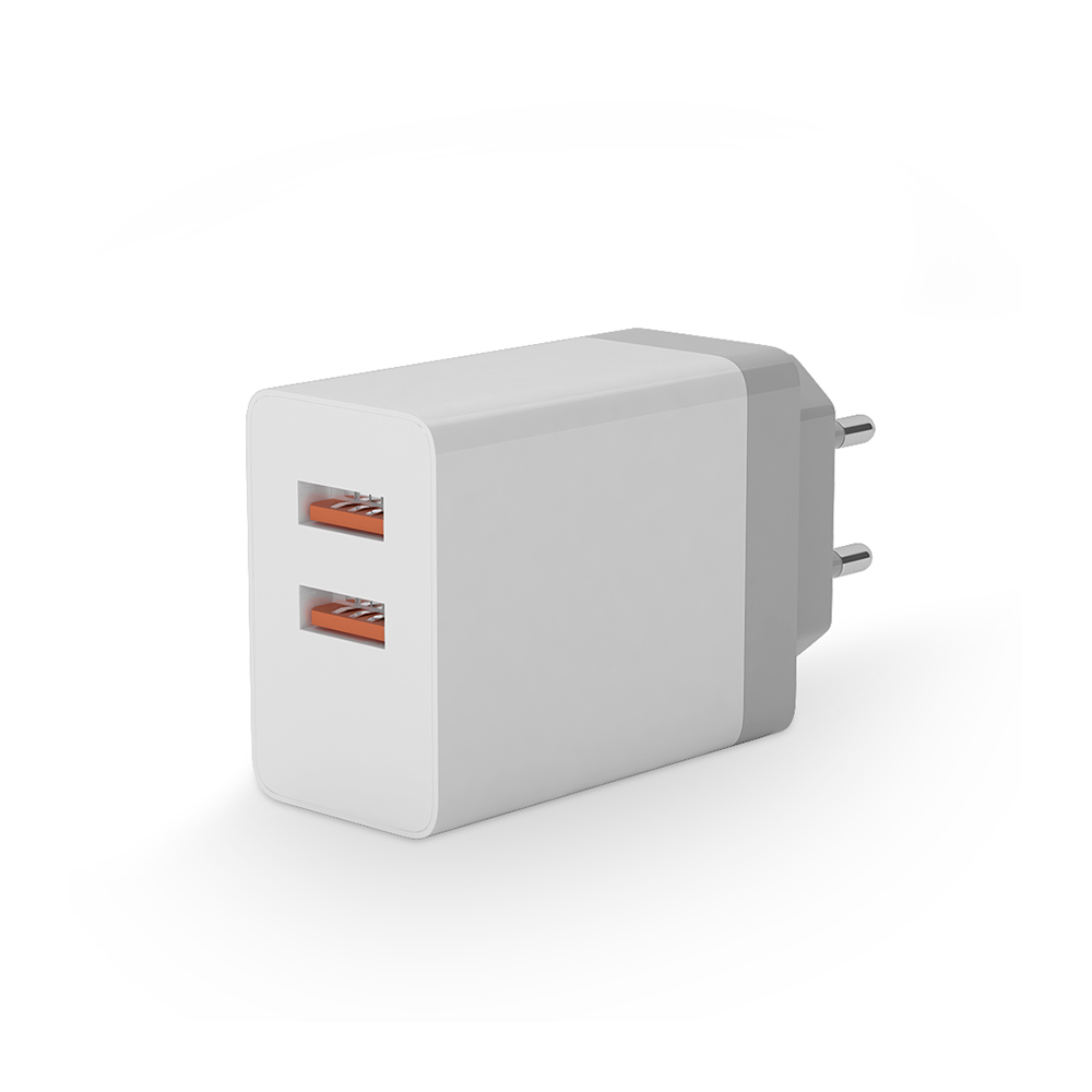 2 Port 5V 3.1A USB Wall Charger Fast Charging Mobile Charger