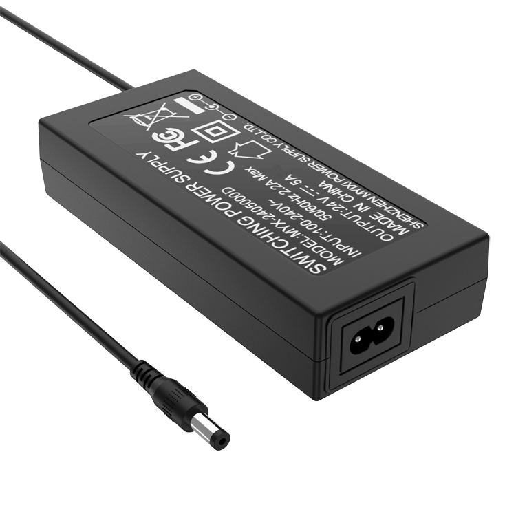 Настольный адаптер питания GS CE EMC 24V 5A 120W