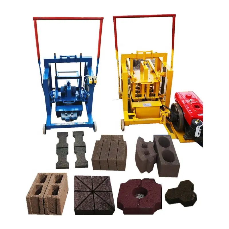 Manual Brick Making Machine For Sale Hallow Blocks And Bricks Making Machine Blocks Making Machine Automatic
